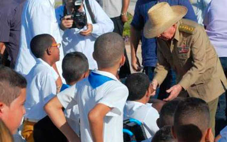 Inauguración de la Escuela Especial Amistad Cuba-Vietnam