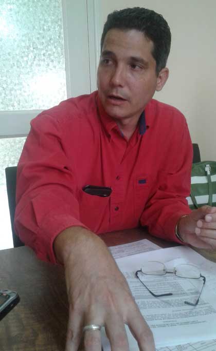 Luis Antonio Barranco Olivera, Vicerrector de Investigación, Internacionalización y Postgrado de la casa de altos estudios.