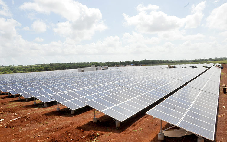 Parque solar fotovoltaico de Caguagua, Villa Clara.