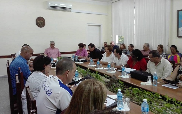 Miguel Díaz-Canel en UCLV Miguel Díaz-Canel en UCLV