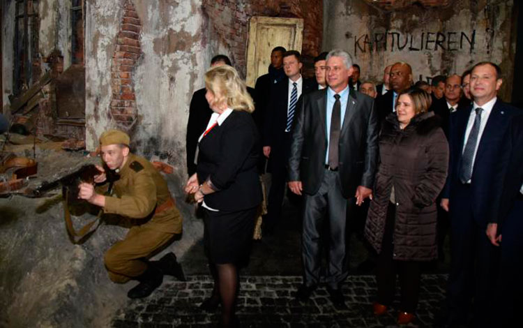Miguel Díaz-Canel visita Museo de la Gran Guerra Patria. Miguel Díaz-Canel visita Museo de la Gran Guerra Patria.