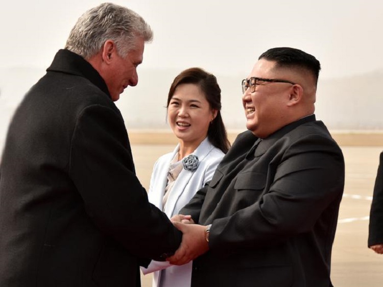 Visita de Miguel Díaz-Canel a Corea del Norte