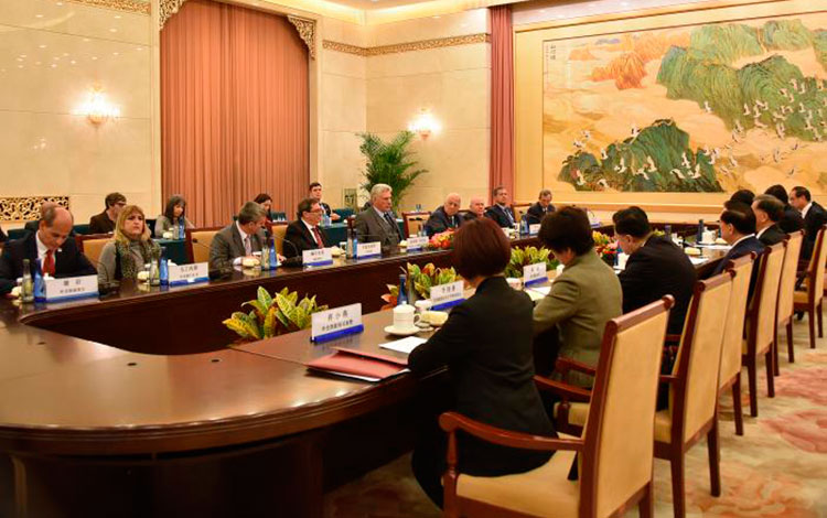 Díaz-Canel en China Díaz-Canel en China