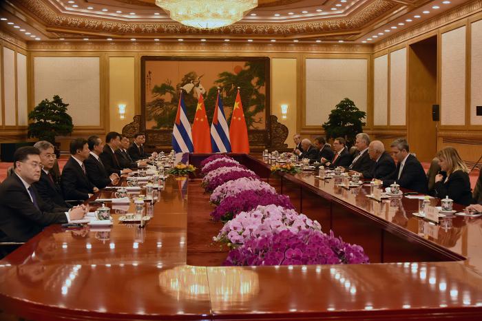 Encuentro de Díaz-Canel y Xi Jinping Encuentro de Díaz-Canel y Xi Jinping