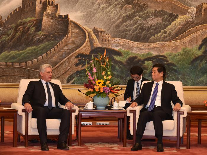 Encuentro de Díaz-Canel y Xi Jinping Encuentro de Díaz-Canel y Xi Jinping