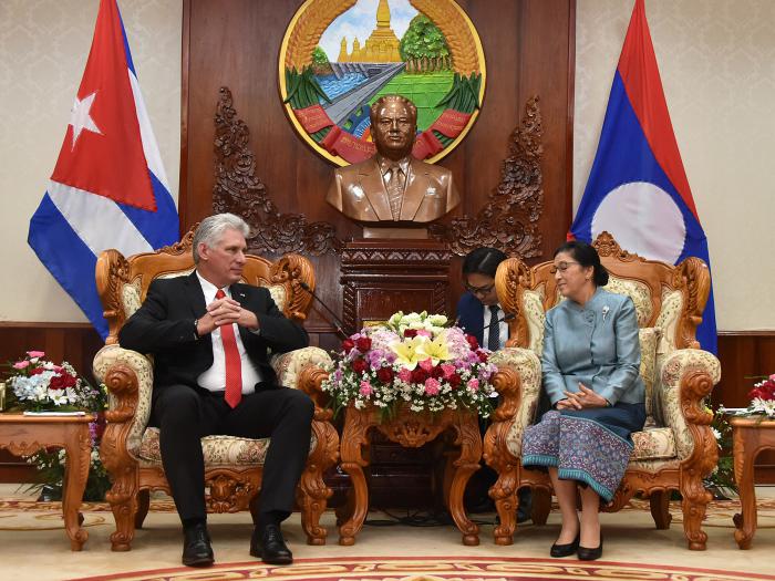 Visita oficial de Díaz-Canel a Laos Visita oficial de Díaz-Canel a Laos