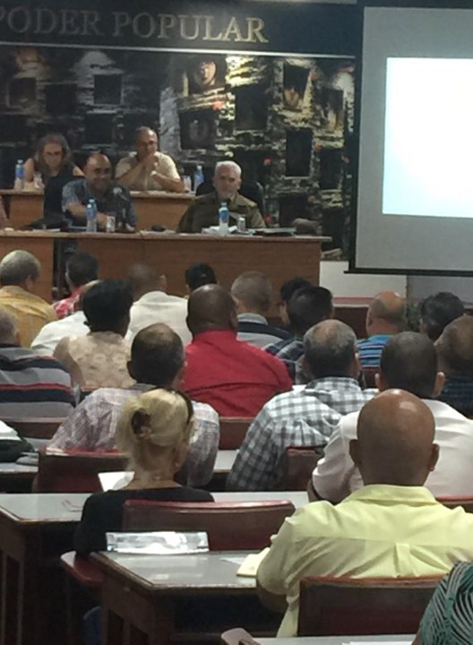 Ramiro Valdés en Villa Clara