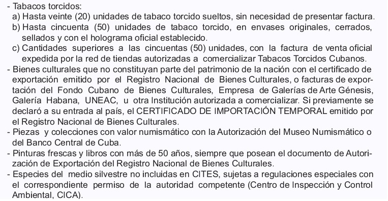 Información de Aduana
