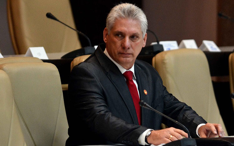Miguel Díaz-Canel Bermúdez, presidente de Cuba.