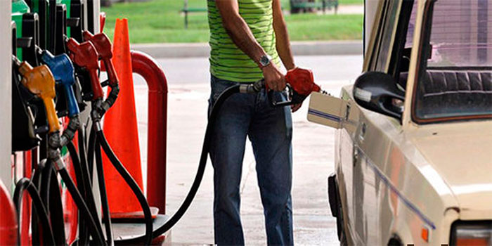 Gasolinera en Cuba.