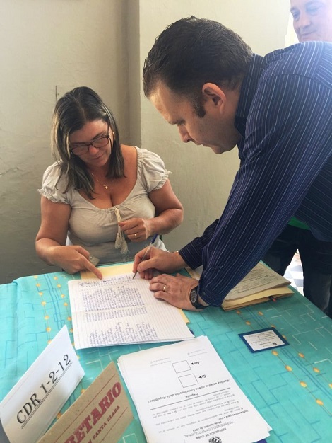 Luis Morlote en el derecho al voto Luis Morlote en el derecho al voto