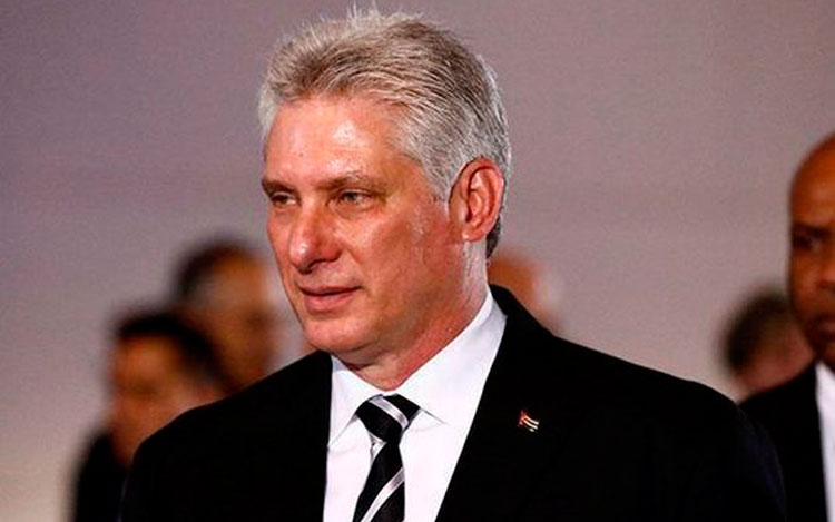 Miguel Díaz-Canel Bermúdez, presidente de la República de Cuba.
