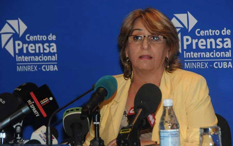 Alina Balseiro Gutiérrez, presidente de la Comisión Electoral Nacional de Cuba.