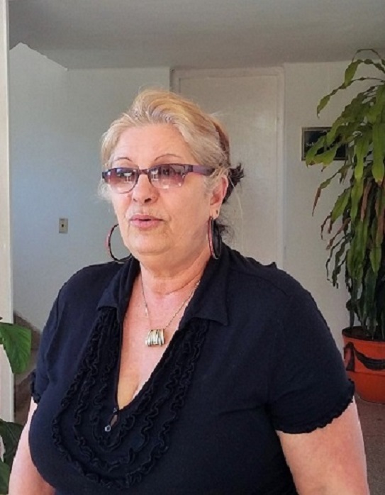 Marisol Garcí­a Cabrera, secretaria de la Asamblea Provincial del Poder Popular (APPP).