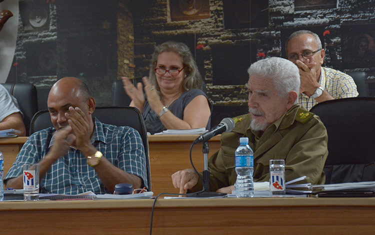 Ramiro Valdés en Villa Clara Ramiro Valdés en Villa Clara