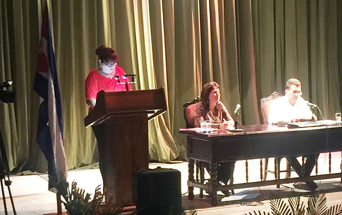 Midiala Rodríguez Gómez, intendente de Santa Clara.