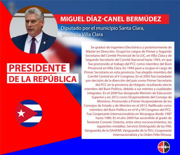 Miguel Díaz-Canel Bermúdez Miguel Díaz-Canel Bermúdez