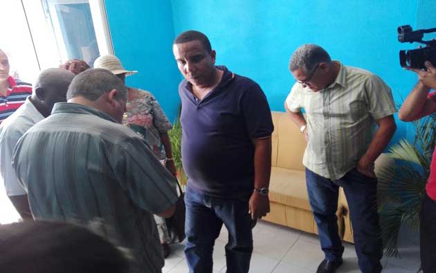 Acto por el 9 de abril en Sagua la Grande Acto por el 9 de abril en Sagua la Grande