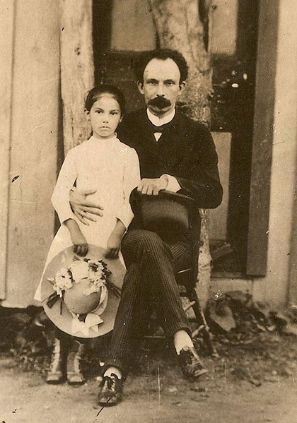 José Martí y María Mantilla, 1890 José Martí y María Mantilla, 1890
