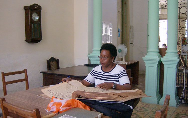 Consulta de usuarios en el Archivo Histórico de Villa Clara Consulta de usuarios en el Archivo Histórico de Villa Clara