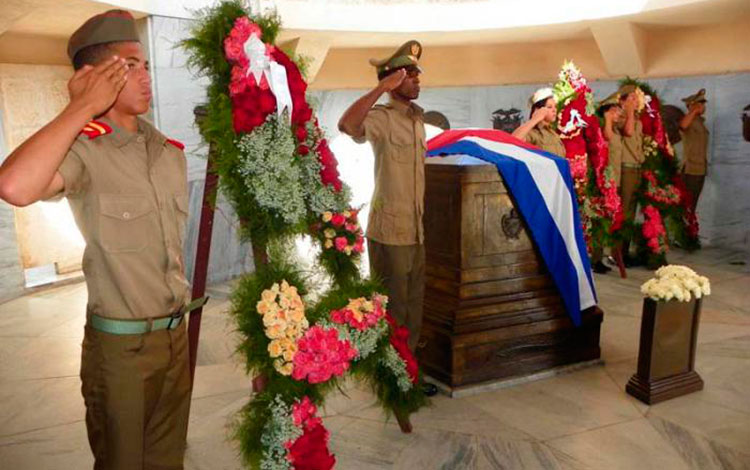 Homenaje a José Martí, 24 de Febrero.