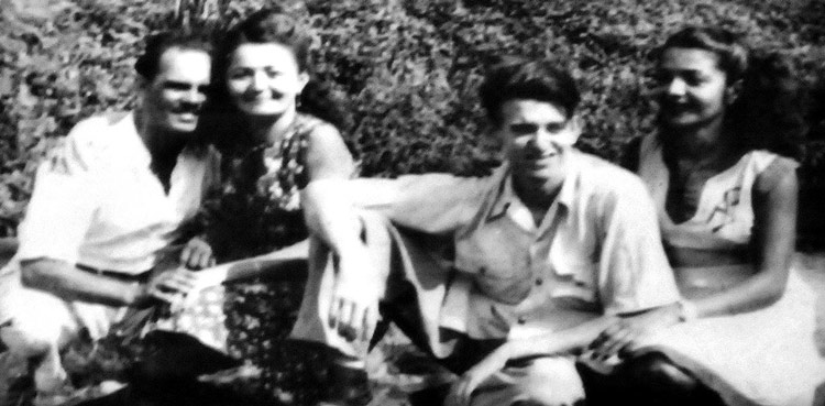 Abel Santamaría Cuadrado en una excursión con otros jóvenes en áreas del central Constancia. Abel Santamaría Cuadrado en una excursión con otros jóvenes en áreas del central Constancia.