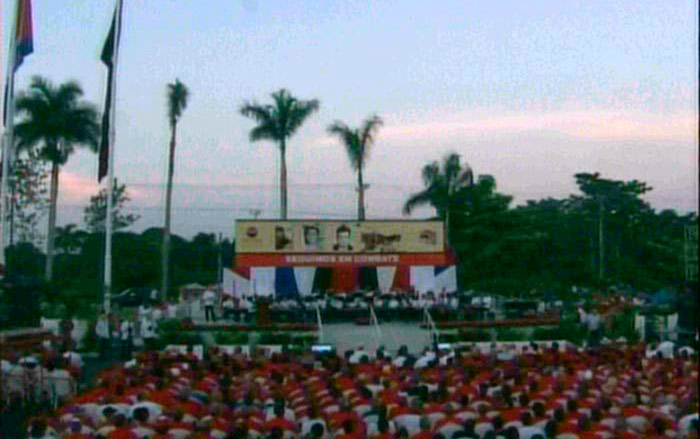Acto por el 26 de Julio, en Pinar del Rí­o.
