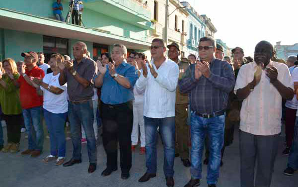 Acto por el aniversario 60 de la huelga revolucionaria del 9 de abril de 1958. Acto por el aniversario 60 de la huelga revolucionaria del 9 de abril de 1958.