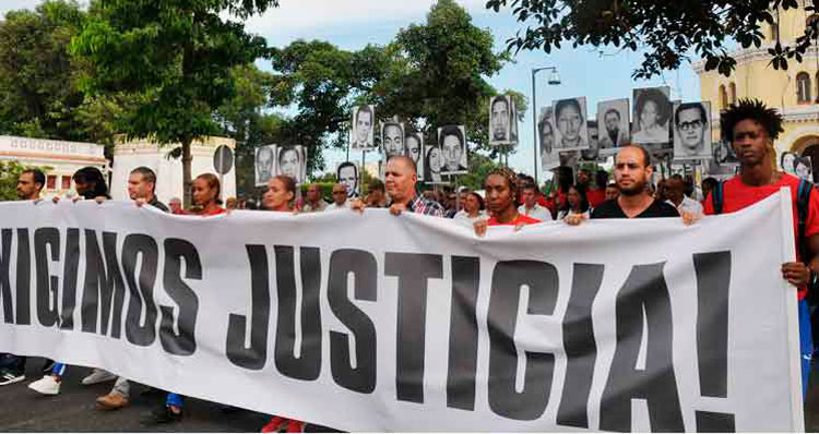 Homenaje a mártires de Barbados.