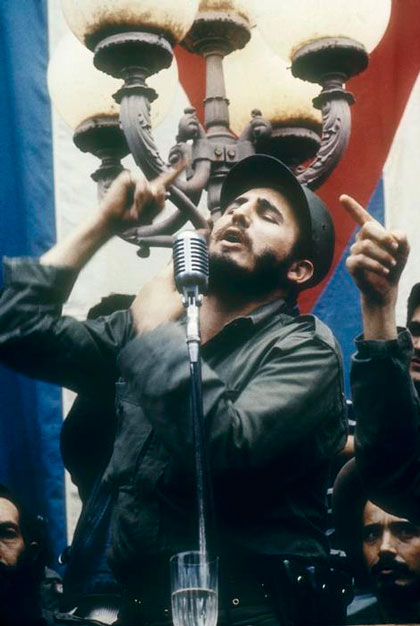 Fidel Castro habla al pueblo de Santa Clara, 6 de enero de 1959. Fidel Castro habla al pueblo de Santa Clara, 6 de enero de 1959.