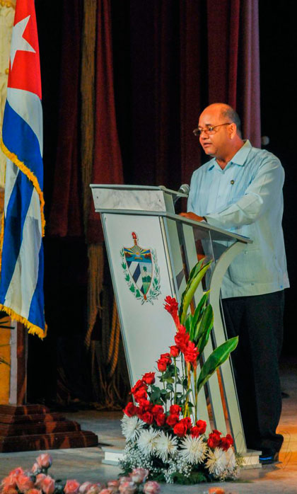 Raynaldo García Zapata, presidente de la Asamblea Provincnial del Poder Popular en La Habana. Raynaldo García Zapata, presidente de la Asamblea Provincnial del Poder Popular en La Habana.