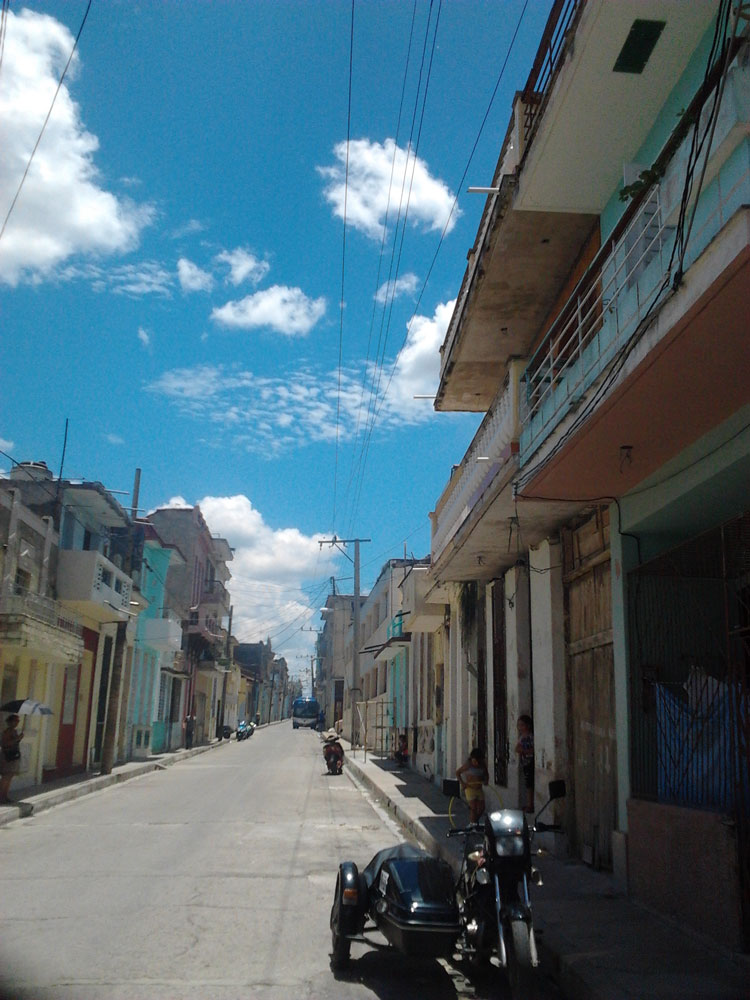 Calle Leoncio Vidal, en Santa Clara.