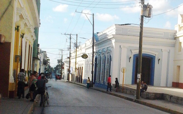 Calle Máximo Gómez, de Santa Clara.