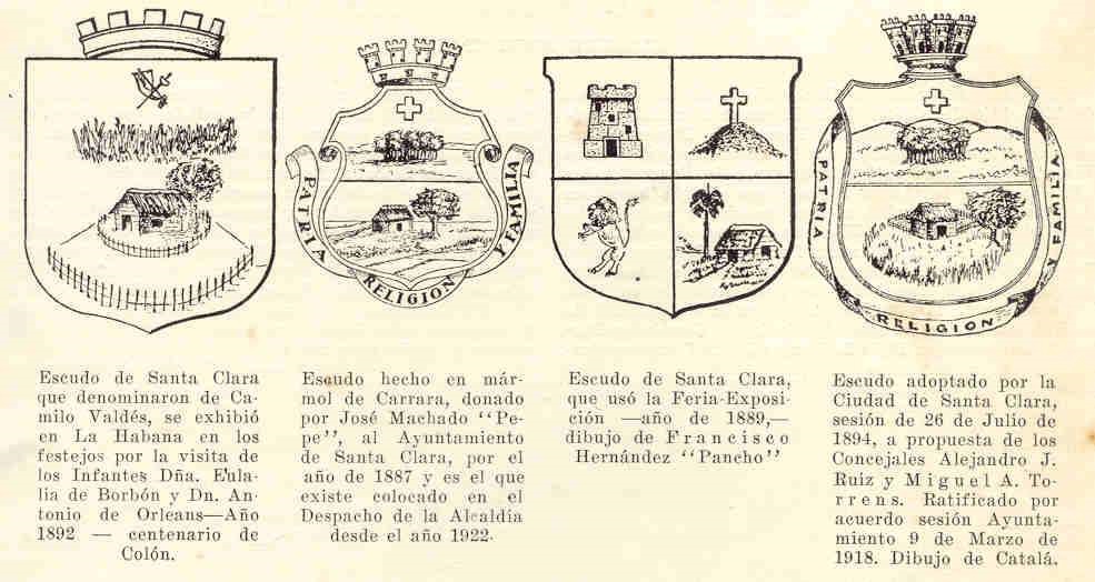 Escudos de Santa Clara Escudos de Santa Clara