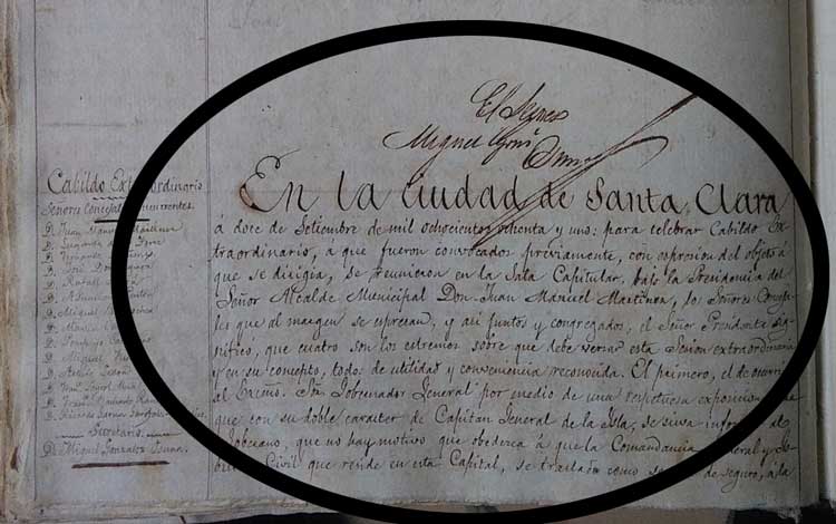 Litigio con Cienfuegos