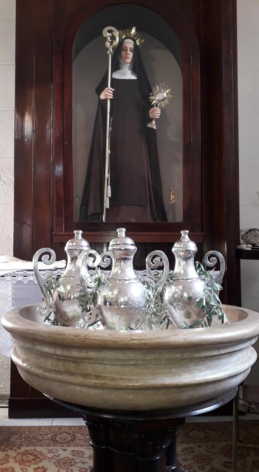 Santa Clara de Así­s, imagen de la Catedral de Santa Clara, Villa Clara