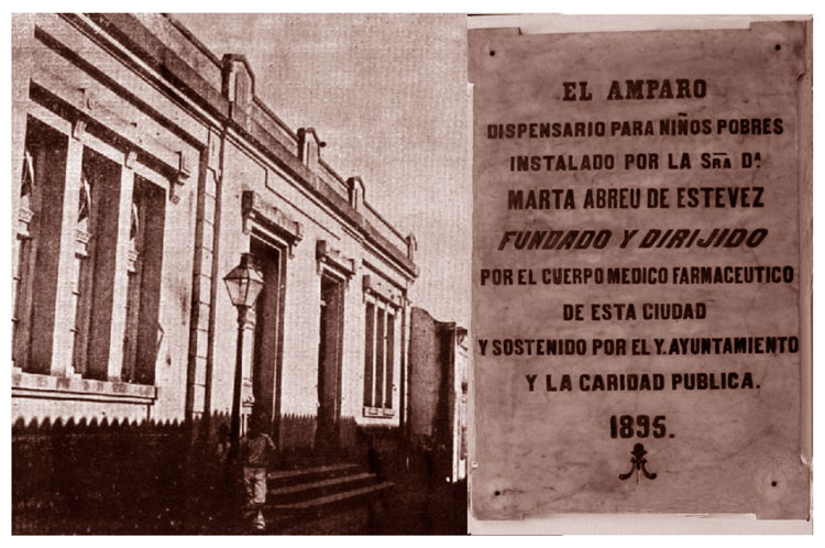 Dispensario para niños pobres inaugurado en Santa Clara por Marta Abreu. Dispensario para niños pobres inaugurado en Santa Clara por Marta Abreu.
