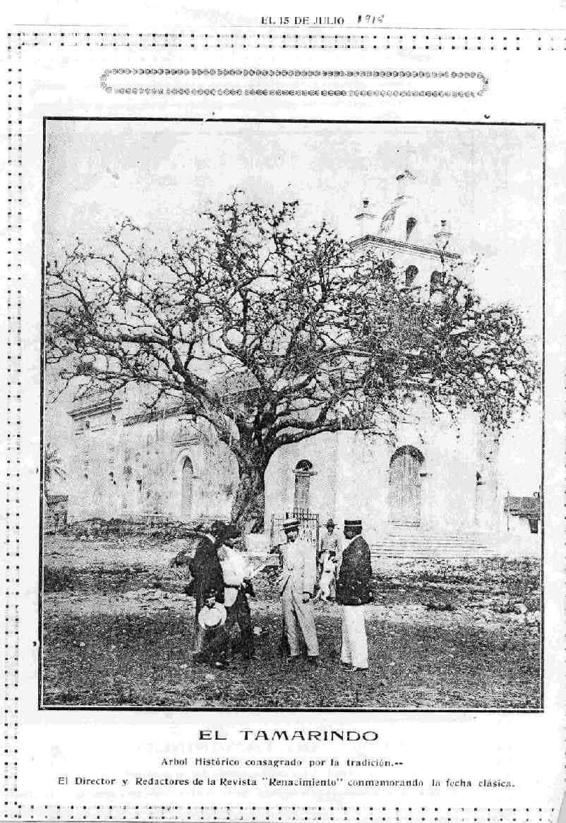 Tamarindo de la fundación, 1718 Tamarindo de la fundación, 1718