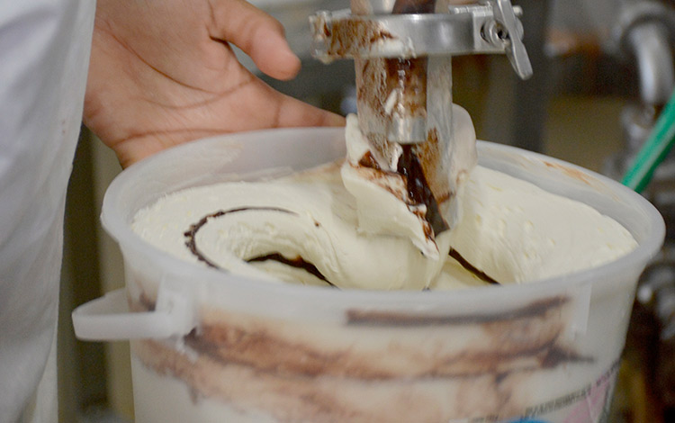 fábrica de helados  de «La Villareña»