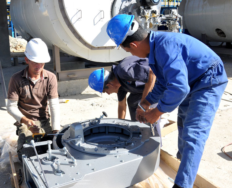 Construcción de nueva Planta Cloro Sosa, Sagua la Grande. Construcción de nueva Planta Cloro Sosa, Sagua la Grande.