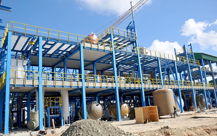 Nueva Planta Cloro Sosa en construcción: Nueva Planta Cloro Sosa en construcción: