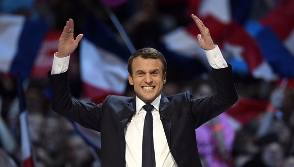 Emmanuel Macron, presidente de Francia