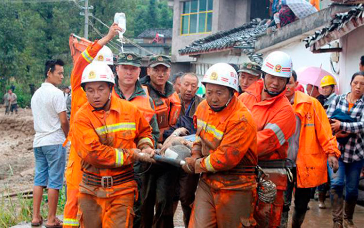 Terremoto en China