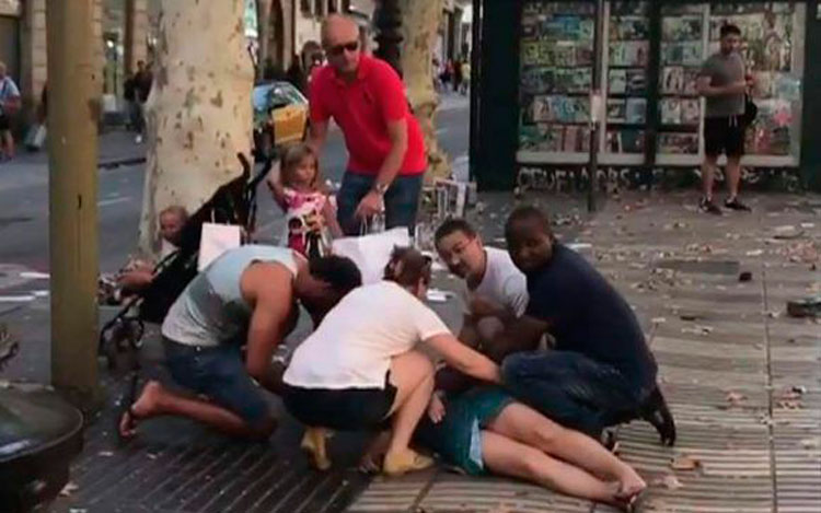Atentado en España