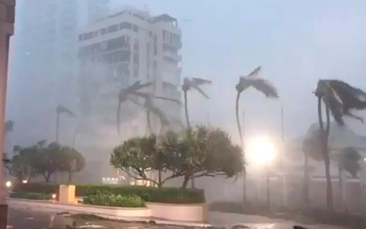 Huracán María impacta a Puerto Rico.