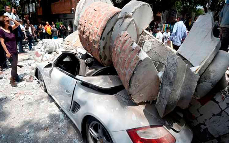 Terremoto en Ciudad de México, 19 de septiembre de 2017.