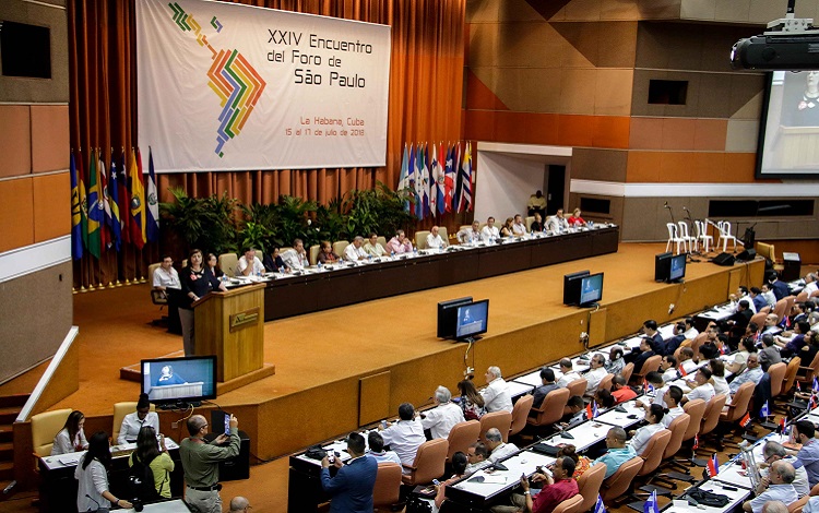 XXIV Encuentro Anual del Foro de Sao Paulo