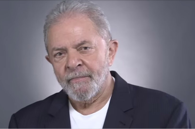 Expresidente de Brasil, Luiz Inácio, conferencia