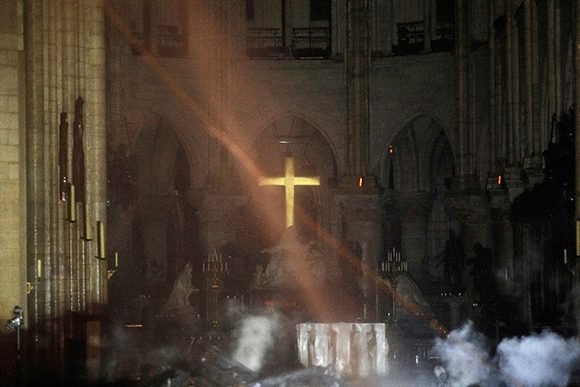 Incendio en Notre Dame