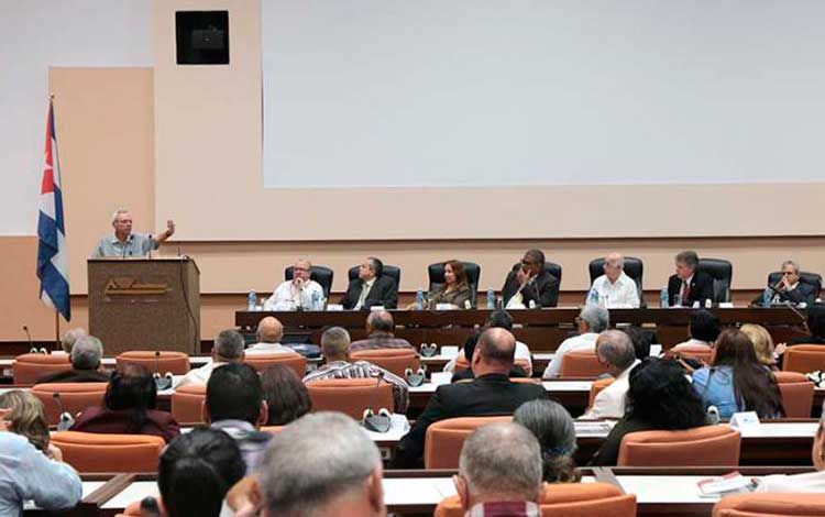 Plenaria del octavo Congreso de la Unión Nacional de Juristas de Cuba (UNJC)